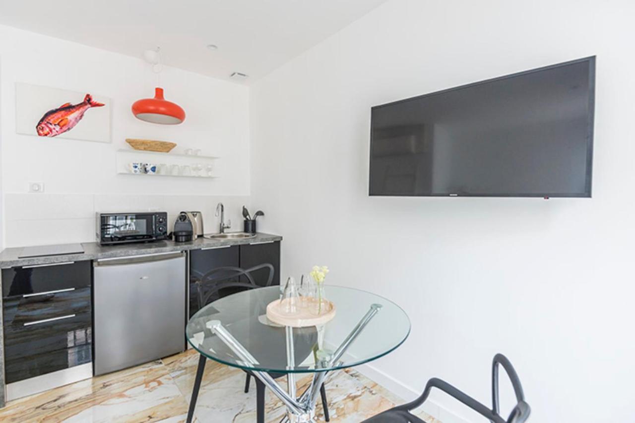 Ferienwohnung Renovated Studio On The Old Port Marseilles Exterior foto